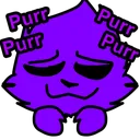 Purple_purring Discord Emoji
