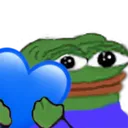 1239pepeiosblueheart Discord Emoji