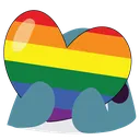 BlobhajPrideHeart