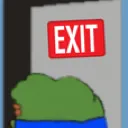 Pepe Exit PepeExit Discord Emoji
