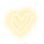 MJ_heartlightyellow