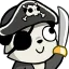 Panda Pirate Discord Emoji