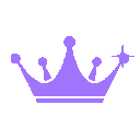 purple_crown Discord emoji