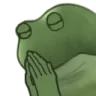 Froge Pray Discord Emoji
