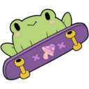skaterfrog Discord emoji