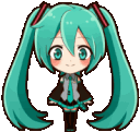 Miku Bow Discord Emoji