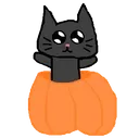 Pumpkin Cat PumpkinCat Discord Emoji