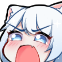 NekoScream Discord emoji