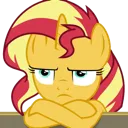 Sunset_bored Discord Emoji