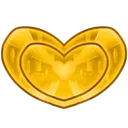 Crystal_Heart_yellow Discord Emoji