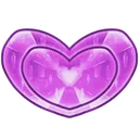 Crystal_Heart_purple Discord Emoji