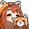 Redpanda Hug Discord Emoji