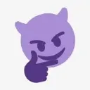 evil_thinking Discord Emoji