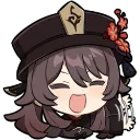 HuTao_Hi Discord Emoji