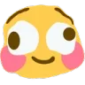 flustered