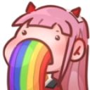 Rainbow_puke custom emote from ᴀᴛʜᴀᴢᴀɢᴏʀᴀᴘʜᴏʙɪᴀ