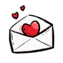 loveletter Discord sticker - ᴀᴛʜᴀᴢᴀɢᴏʀᴀᴘʜᴏʙɪᴀ