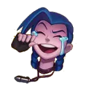 Jinx Laugh Discord Emoji