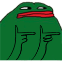 pepefingerguns Discord emoji
