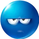 blue_peeved Discord Emoji