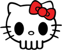 hellokitty_skull Discord emoji