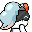 MewchiGiggle_ParadoxPaws Discord emoji