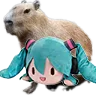 CapybaraMiku Discord Emoji