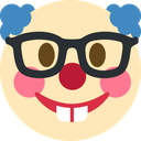 clown_nerd Discord emoji