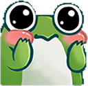 frogblush Discord emoji