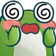 frogfainting Discord emoji