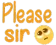 pleasesir