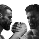 gigachadhandshake Discord Emoji - Speakeasy