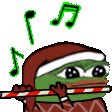 Pepe Flute Discord Emoji