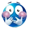 Blue Blush Blue_blush Discord Emoji