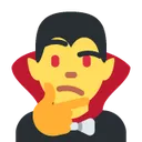 vampire_thinking Discord Emoji