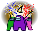 among_us_happy_new_year Discord emoji