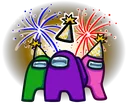 among_us_happy_new_year Discord Emoji