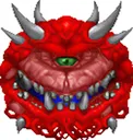CacodemonDoomvideogameupdscaleHi Discord Emoji