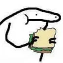 florkEatSandwich