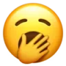 yawning
