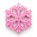 XmasPinkSnowflake Discord emoji