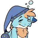 FoliaTired Discord Emoji