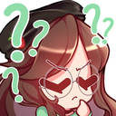 VAGPhebeThink Discord emoji
