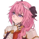 Astolfo_Think Discord Emoji