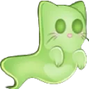 ghostkittygreen Discord Emoji