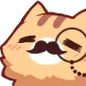 Fancy Cat Discord Emoji