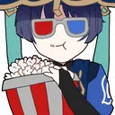 WandererPopcorn_Evael Discord Emoji