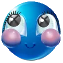 blue_flustered Discord Emoji