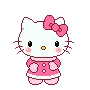 hellokitty_dancing Discord Emoji