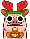 CRHogChristmasCookie